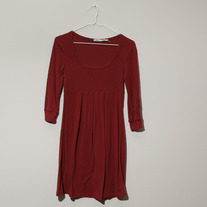 Kimchi Blue L/S Red Dress