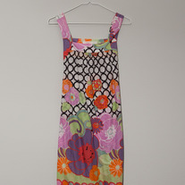 Anthropologie colorful dress
