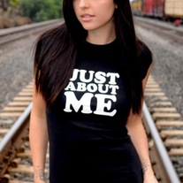 Just About Me Womens Tee