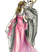 Death and the Maiden Print