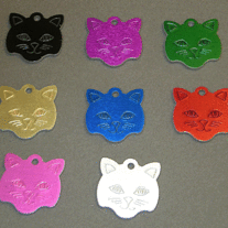 Kitty Tag Red