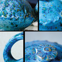 Teapot Collage Print Set