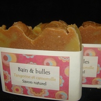 Tangerine and chamomille soap
