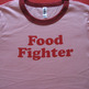 Food Fighter - Red Women's Ringer - Thumbnail 3