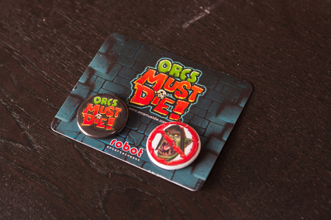 Orcs Must Die! Button Pack