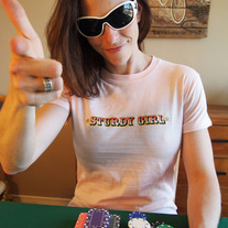 Sturdy Girl Tshirt - Pink