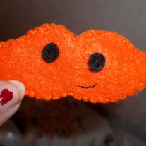 Mustache pin! (ginger)