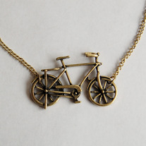 Bicycle Necklace