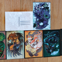 Monster Postcards