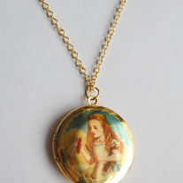 SALE- Alice "Drink Me" Necklace