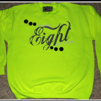 Mens "BrightEights" crew.sweatshirt...