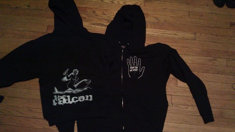 Falcon Hoodie (Black: Sm, Md, Lg)