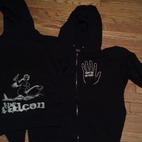 Falcon Hoodie (Black: Sm, Md, Lg)