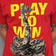 The Poker Snake Tee in Cardinal - Thumbnail 1