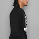 The AFG Rank Crewneck in Black - Thumbnail 2