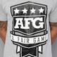 The AFG Rank Tee in Heather - Thumbnail 1