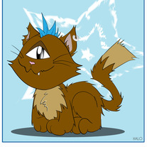 Cyclops Kitty Print