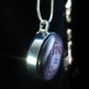Magnetic Interchangeable Button Pendant Necklace, with Find The Heart 1" Button - Thumbnail 3