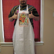 Chef's apron featuring Craniac
