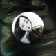 1" Button Set B, Fey Dently - Thumbnail 3