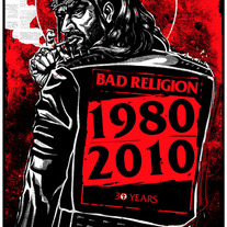 BAD RELIGION 30 YEARS POSTER by MUNK ONE