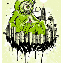 UNITY PRINT BY MUNK ONE (GREEN)