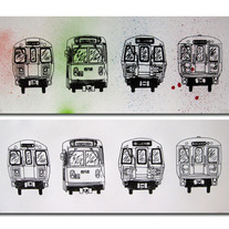 Subway Lines - Print