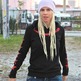LOVE AND PASSION thin thermal hoodie, Red foil - Thumbnail 1