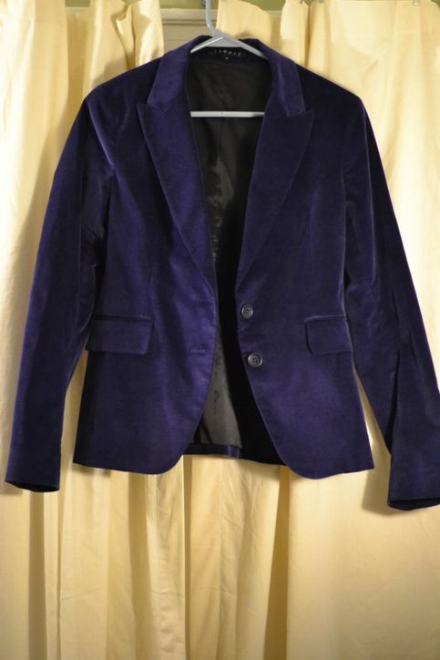 Purple Portland Rain Blazer