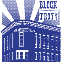 Market Block Building | 11 x 17