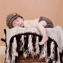 newborn newsboy hat set