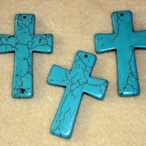 Cross ~ Howlite