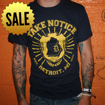 TEE | Take Notice Emblem (Navy) *SALE*