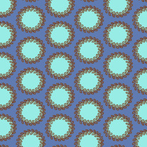 Fat Quarter-Soul Blossom Laurel Dots in Periwinkle/ AB61