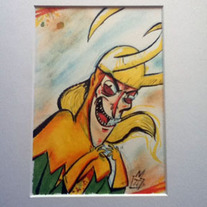 Loki - Watercolor