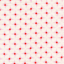 Fat Quarter-Nicey Jane Hop Dot Cherry/ HB12 Cherry