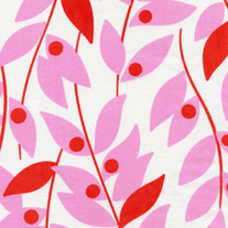 Fat Quarter-Nicey Jane Lindy Leaf in Pink/ HB15 pink