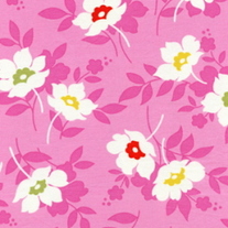 Fat Quarter-Nicey Jane Swing Toss Pink/HB12 pink