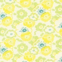 Fat Quarter-Nicey Jane Washday Ticking Dandelion/HB13 dandelion
