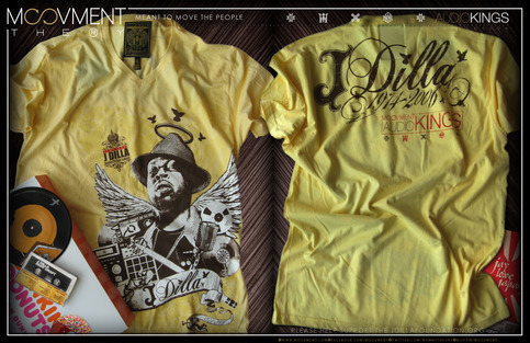J Dilla MOOVMENT ® Tee Banana (Audio Kings Collection)