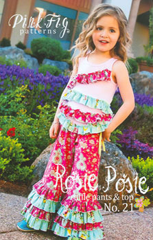 Rosie Posie, ruffle pants and top, No. 21