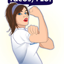 Flo, Progressive Tacos print