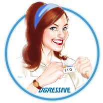 Flo, Progressive print