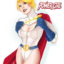 Power Girl print