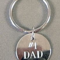 #1 Dad keyring