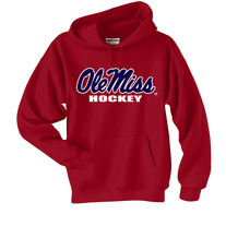 Script Ole Miss Ice Hockey Hoodie