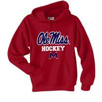 Script Ole Miss Ice Hockey Hoodie