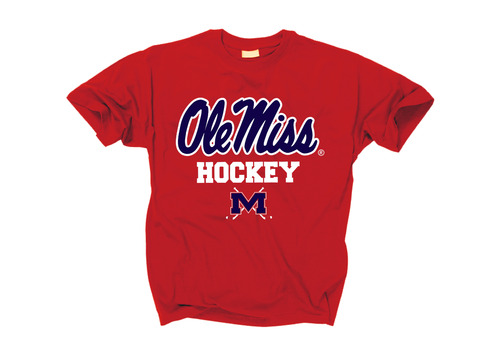 Ole Miss Ice Hockey Tee