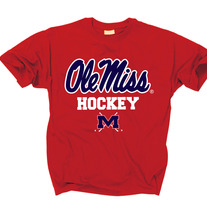 Ole Miss Ice Hockey Tee