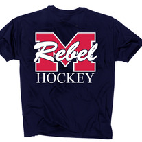 Ole Miss Rebel Hockey Tee